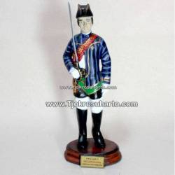 Patung Prajurit Kraton 35 cm Ketanggung GND