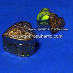 EBG 194 Box Tatah Grajen Kuningan 4 cm tg: 4 cm Jantung TNI x