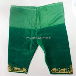 Celana Bludru Pendek Hijau SGM