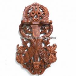Tempat Keris Dinding Doubel Nogo lar 32X56 WYM