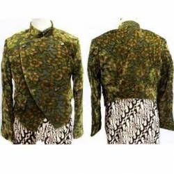DPL 124 Beskap Kutai Bludru Kembang