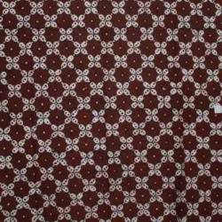 BBP 242 Batik Kombinasi Jogja Motif Kawung putih sogan BTN