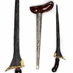 Keris Jalak Tilam Upih Mangkoro tlasah emas wedono 5 Beras wutah mataram (A1) x