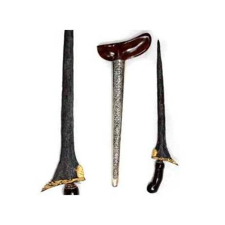 Keris Jalak Tilam Upih Mangkoro tlasah emas wedono 5 Beras wutah mataram (A1) x