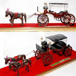 GCC 314 Miniatur Kereta Kraton Rejopawoko+Kuda DVI