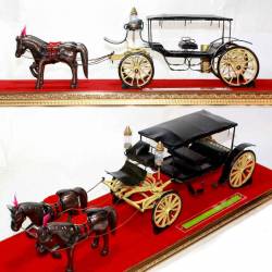 GCC 289 Miniatur Kereta Kraton Bedoyo Permili +Kuda DVI