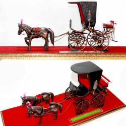 GCC 279 Miniatur Kereta Kraton Manik Retno+Kuda DVI