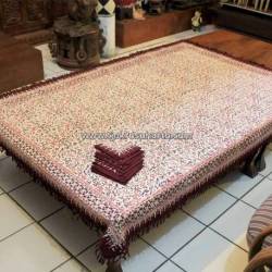 BLM 123 Taplak Meja Makan persegi 6 Serbet CC (2x1,5m) MHD (1)