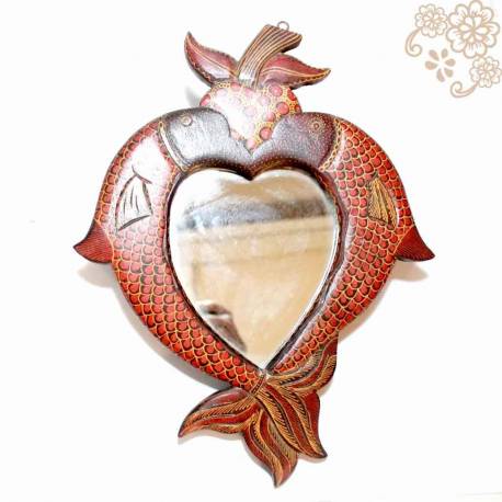 LBA 015 Cermin ikan batik HRU