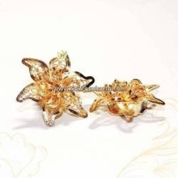 Subang Klip trap bunga emas 2x2 cm BNG (3)