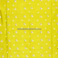 Kain Cinde cap 3 m Tumpal Colet kuning BTN