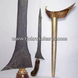 Keris Brojol Dwi Warno Batu Lapak beras wutah Mataram (C2) x