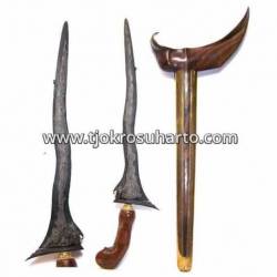 Keris Jangkung luk 3 Kulit semongko Mataram (C2)