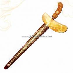 CAN 036 Keris Gayaman Yogya Mojo Slorok Kerawang emas Kemalo