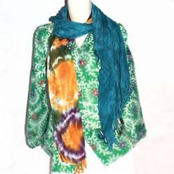 BHL 029 Shawl Selendang Lurik Jumputan HGG