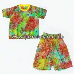 Kaos anak santung Batik warna L (1) ANS