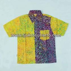 Kemaeja anak katun batik warna 4-6 th (8) ANS