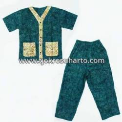 Piyama Anak santung batik warna L (4) ANS