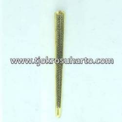CPD 681 Pendok Yogya 3 mm Tatah buton Kuning bakar Manggaran WLY