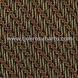 BBP 377 Batik Kombinasi Jogja Motif Genes Parang curigo alit cemeng SSD