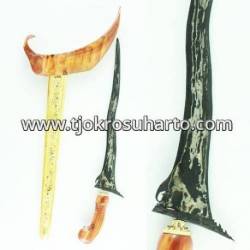 CAS 057 Keris Ladrang Solo cemoro pamor slorok buntu emas