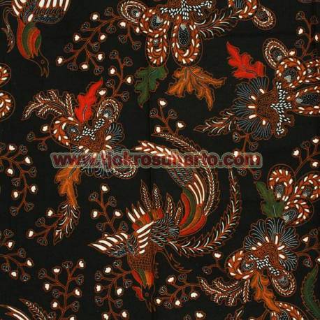 Wiyar Yogya Kombinasi Rakitan colet Parijoto ceplok peksi cemeng 230x115 cm MRF
