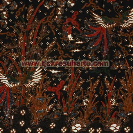 Wiyar Yogya Kombinasi Rakitan colet pring sedapur cemeng 230x115 cm MRF