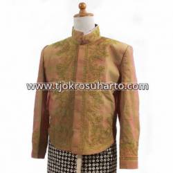DPG 263 Beskap Yogya Bordir Corneli dkl 474 Tenun Lurik Polos