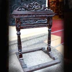 LGS 053 Standar Rebab Meja Lung grenjeng plitur SRN