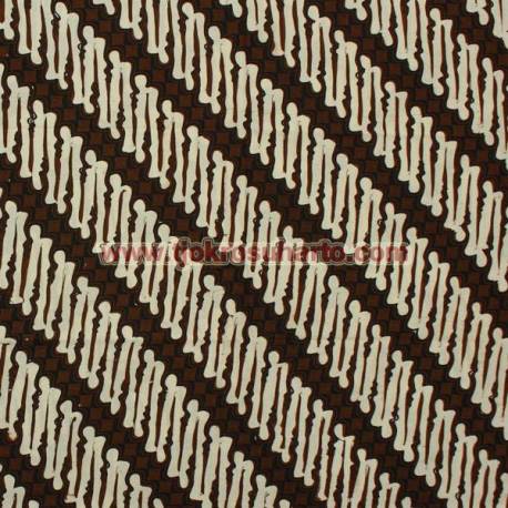 BBP 429 Batik Kombinasi Jogja Motif parang tuding putih SSD
