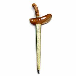 CGN 005 Keris Gayaman Yogya Gembol Jati Slorok Buntu Silih Asih X