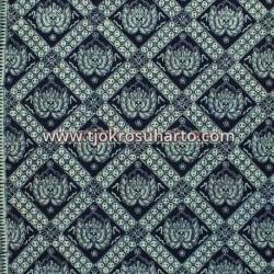 BHG 084 sarung tumpal ceplok gurdo biru BTN