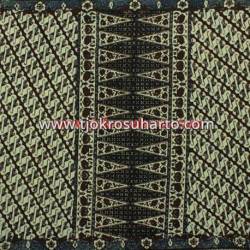 BHG 146 Sarung tumpal sogan Yogya HH Parang Keong ANS