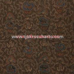 Bahan Hem/rok tulis riningan sogan Gajah Birowo RTI