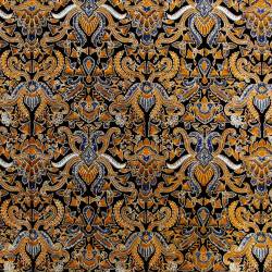 BBR 294 Batik Kombinasi Jogja Motif Pisang bali kecil cemeng Rining SMT