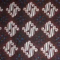 BCP 528 Batik Jogja Cap Motif Kotak nitik seling parang BTN