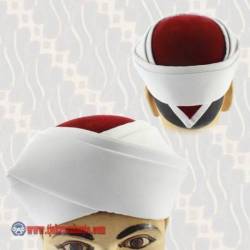 Kuluk Santri Merah putih polos 6