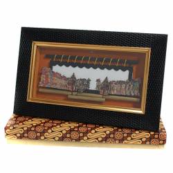 Pigura wayang kulit 26x16 cm Kresno duto  WWW