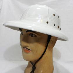 Topi Mandor Bulat Putih SJD