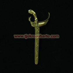 Bros Keris tanggung batu 6x1 cm BNG