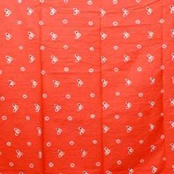 Bahan 2 m Kebayak Kembang cengkeh orange MYT