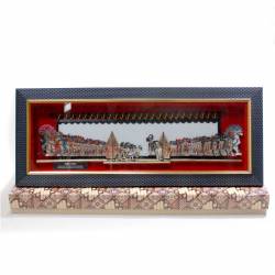 Pigura wayang kulit Kecil 20X50x4 cm Bimo suci WWW