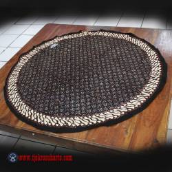 Taplak Meja Bulat batik cap Sogan C 1 m ANS