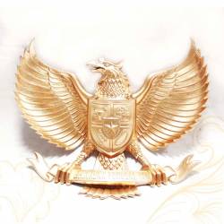 Fiber Garuda Kuning Polos 50 cm SJD