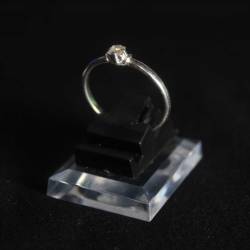 Cincin Perak 925 Circon Batu Susun Ceplok STN SYT